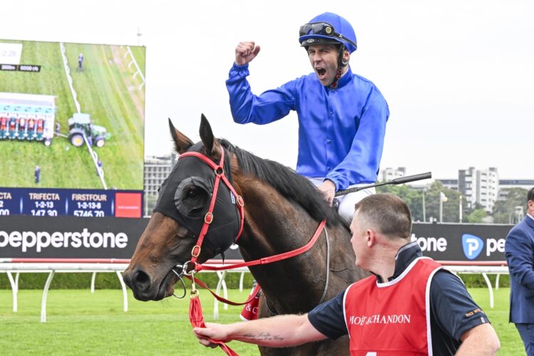Adam Hyeronimus on board Attica in the Spring Champion Stakes [Bradley Photos]