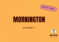 Betsy’s Best: Mornington