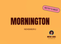 Betsy’s Best: Mornington