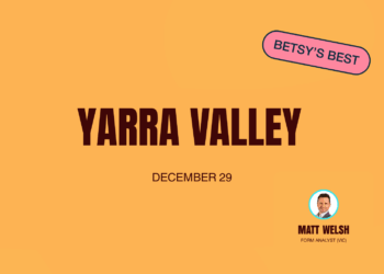 Betsy’s Best: Yarra Valley
