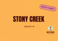 Betsy’s Best: Stony Creek