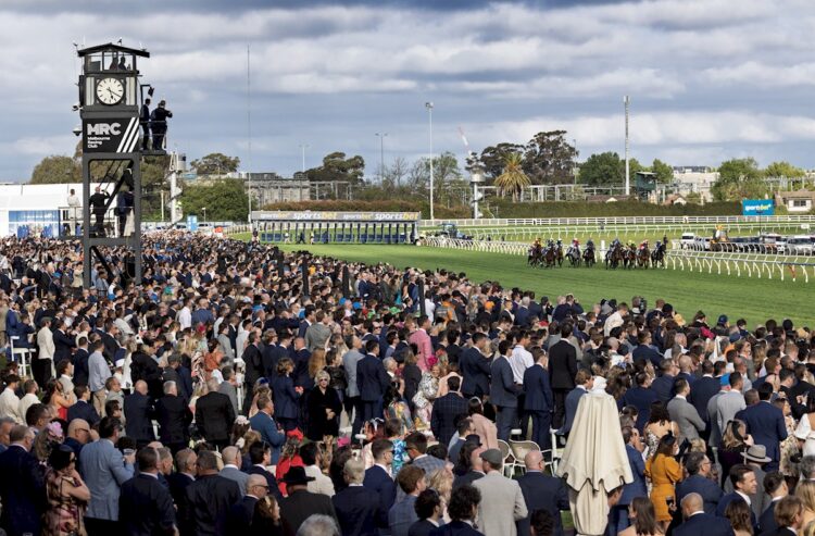 Caulfield Cup Day at Caulfield Racecourse on October 19, 2024 in Caulfield, Australia. (Photo by David Geraghty/Racing Photos)