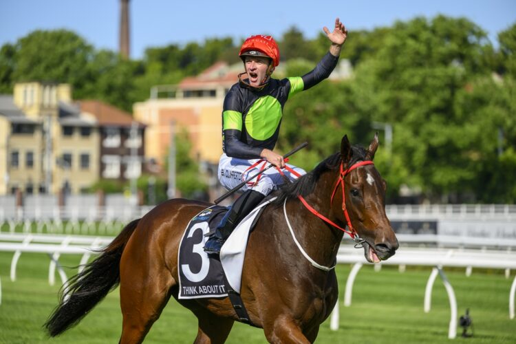 Think About It after winning The Everest in 2023 [Bradley Photos]