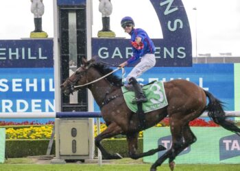 Guest House wins the Golden Slipper [Bradley Photos]