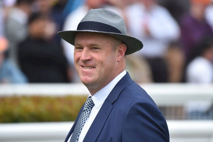 Danny O'Brien after Vow Zipping Classic at Caulfield Racecourse on November 26, 2022 in Melbourne, Australia. (Photo by Reg Ryan/Racing Photos)