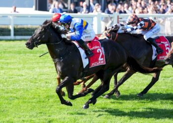Jigsaw ridden by Logan Bates wins the William Reid Stakes at Caulfield Racecourse on March 21, 2026 in Caulfield, Australia. (Photo by Scott Barbour/Racing Photos)