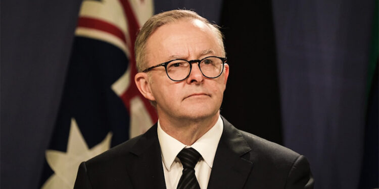 Australian Prime Minister Anthony Albanese