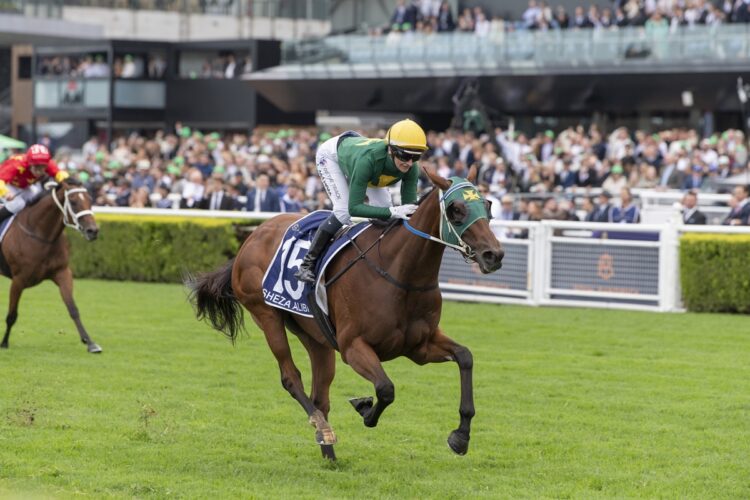 Sheza Alibi belted her rivals in the Doncaster Mile (Bradley Photos)