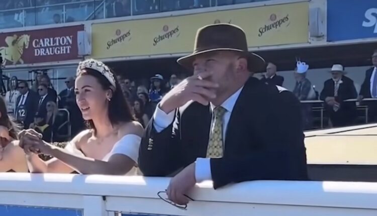 Peter Moody smoking