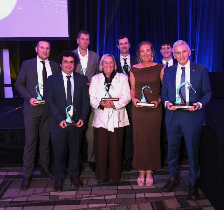 Bruce McAvaney was recognised for his contribution to the sport for the first time in an official capacity at Monday night’s Australian Thoroughbred Industry Employee Awards.