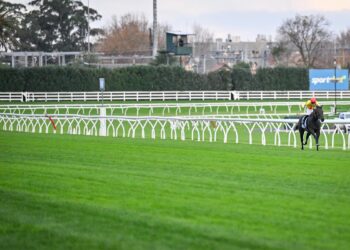 Hezdarnhottoo (NZ) ridden by Jett Stanley wins the Darren Gauci Handicap at Caulfield (Photo by Reg Ryan/Racing Photos)