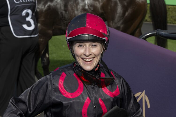 Apprentice Mollie Fitzgerald will partner Flying For Fun in her first Group race ride at Randwick on Saturday. [Bradley Photos]